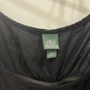 Black Wild Fabler Dress with Pockets